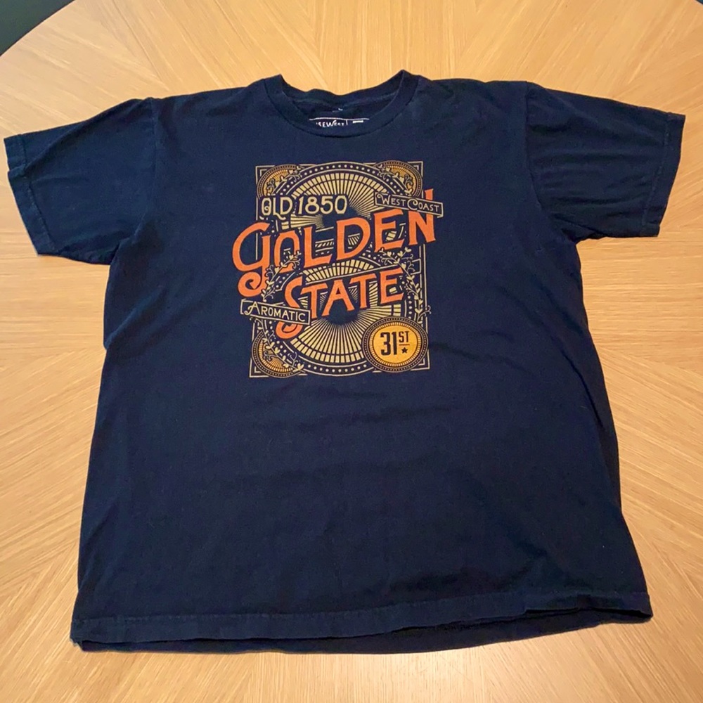 🌉Golden State T-Shirt🌉 West Coast Aromatic SF Giants Color Scheme Men’s Size L